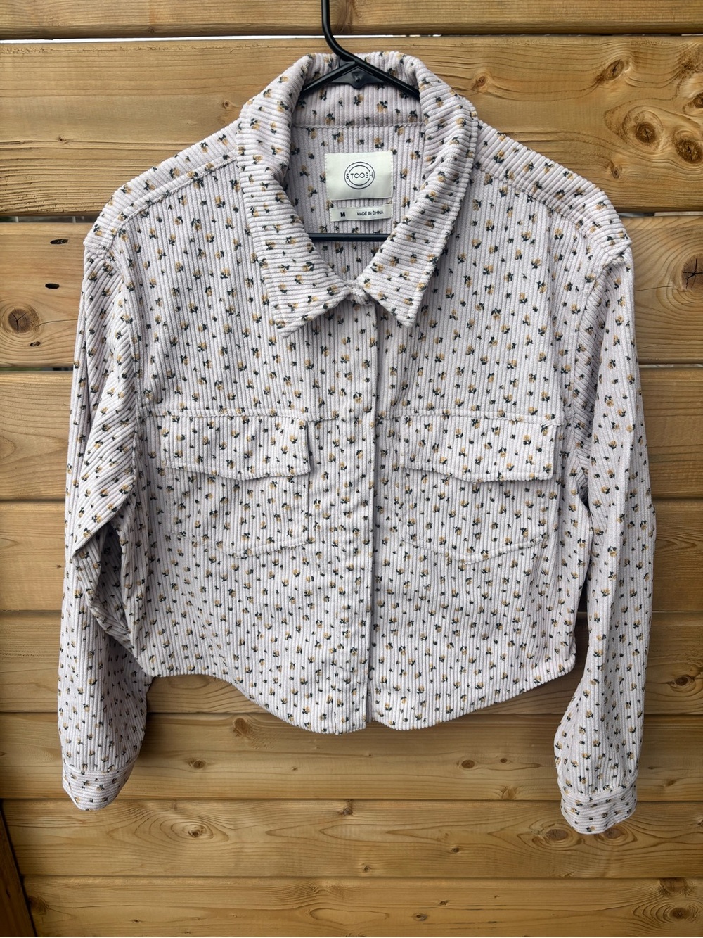 Stoosh Floral Cropped Jacket
